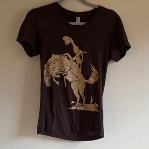 Vintage Hatch Show Print Rodeo cowgirl tshirt